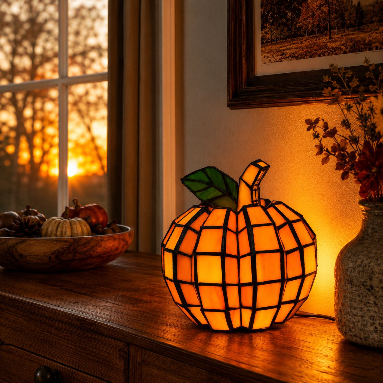Ellis® Pumpkin Lamp