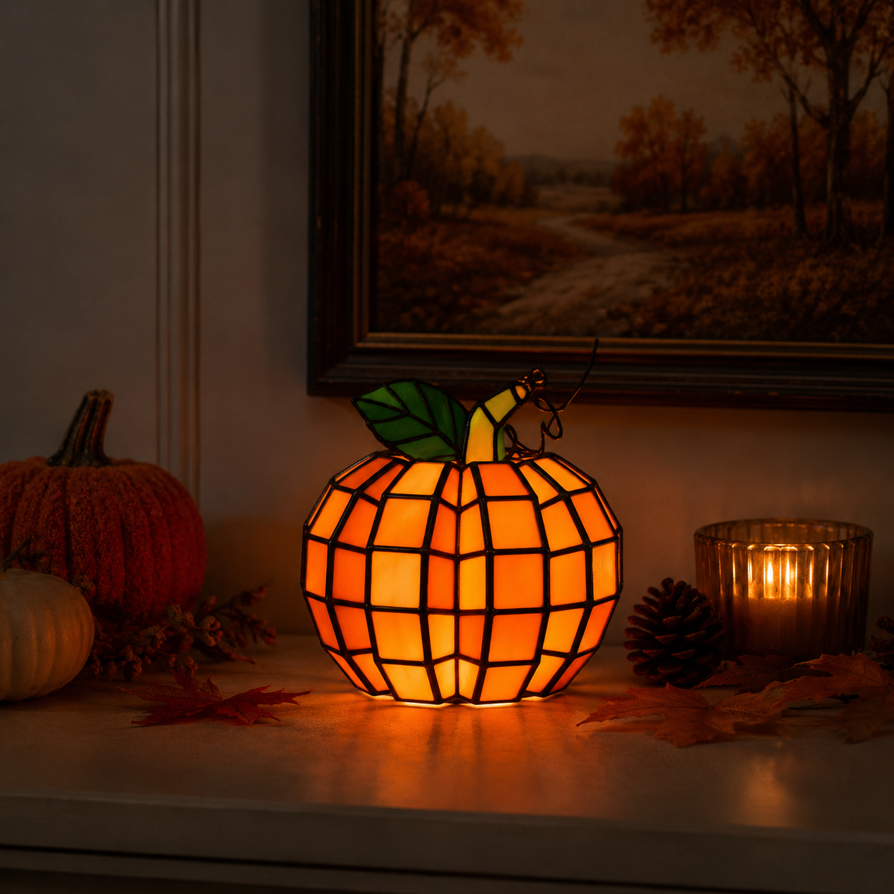 Ellis® Pumpkin Lamp