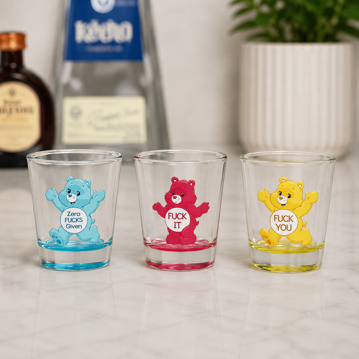 Ellis® Tipsy Cub Shot Glasses